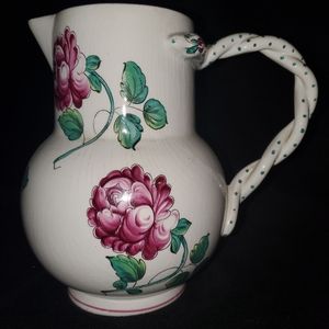 Strasbourgh Flowers Tiffany & Co Ceramic Pitcher